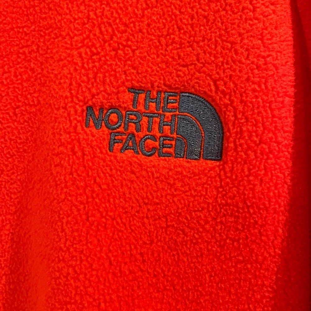 The North Face Men’s Two Tone Microfleece Active Zip Jacket Sz XL Orange Gray